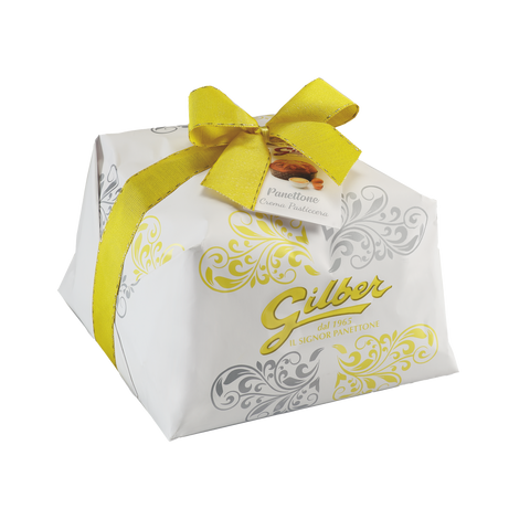 GILBER PANETTONE CREME PATISSERIE GOLD HANDWRAP 1KG #729