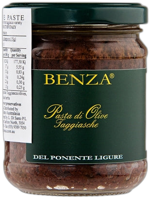Benza - Olive Paste in Extra Virgin Olive Oil 180g