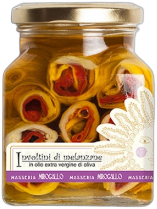 Mirogallo - Eggplant Involtini with Capers & Peppers 260g