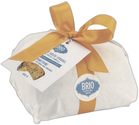BRIO BAKERY GLUTEN FREE PANETTONE STRUDEL 400G