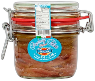 Scalia - Anchovy Fillets in EVO Oil 240g