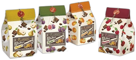 FLAM PANETTONE CHOC & FRUIT 500G HERITAGE BAG #3740 - FIG