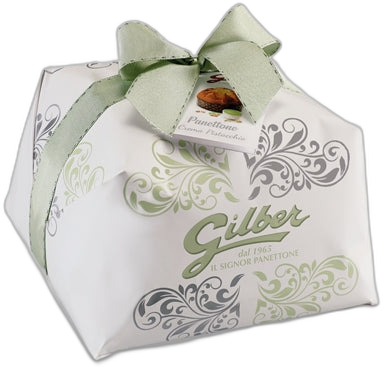 GILBER PANETTONE CREMA PISTACHIO 1KG H/WRAP #755