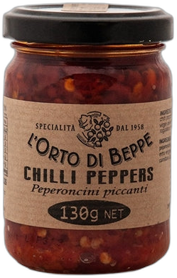 Triveri - Spicy Chilli Peppers in Olive Oil 130g