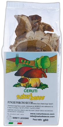 Naturbosco - Porcini Mushrooms - Dried 50g
