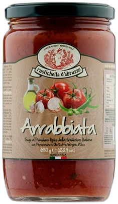 Rustichella - Pasta Sauce Arrabbiata 680g