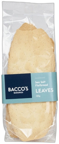 Bacco's - Leaves with Sea Salt 130g