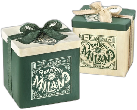 FLAM PANETTONE MILANO ALTO ECO FRIENDLY GIFT BOX 1KG #3705