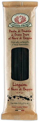 Rustichella - Linguine al Nero di Seppia (Squid Ink) 500g