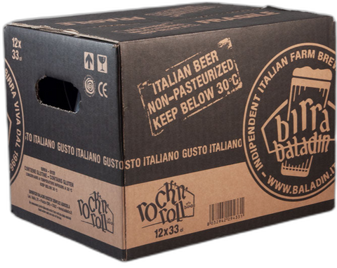 Baladin Beer - Rock 'n' Roll APA 330ml 12pk CTN