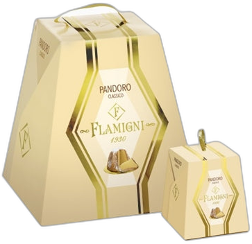 FLAM PANDORO CLASSIC PYRAMID BOX 1KG #3307