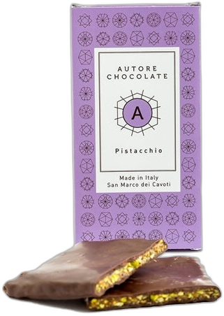 AUTORE CROCCANTINO BAR PISTACHIO SEA SALT 50G PURPLE C841