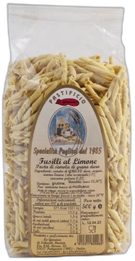 La Genuina - Fusilli al Limone (Lemon) Pasta 500g