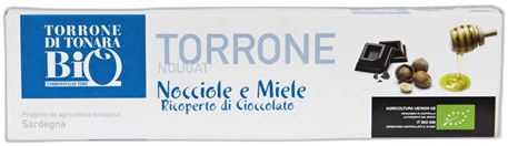 TORE HAZELNUT & HONEY TORRONE BIO 150G