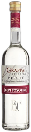 Bepi Tosolini - Grappa di Merlot 500ml