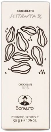 BONAJUTO CHOCOLATE 70% COCOA 50G