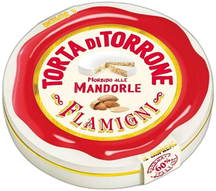 FLAM TORRONE SOFT ALMOND SUPREMO TORTA TIN 200G #85