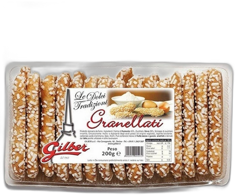 GILBER BISCUITS GRANELLATI 200G #151