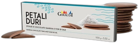 GIRAUDI PETALI GIANDUJA FIOR DI SALE 100G
