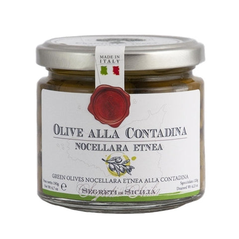 Segreti - Olives Nocellara dell'Etna Contadina 190g