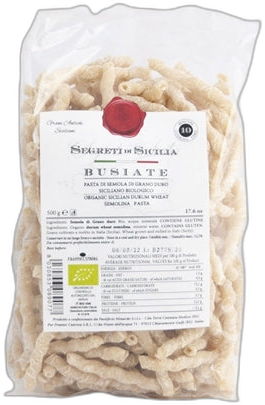 Segreti - Busiate Sicilian Organic Pasta 500g