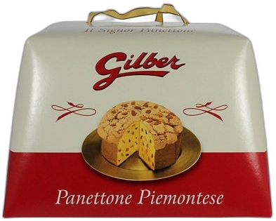 GILBER PANETTONE PIEMONTESE BASSO W/GLAZE 500G BOX #716