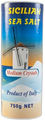 Borometti - Sicilian Sea Salt - Medium Crystals 750g
