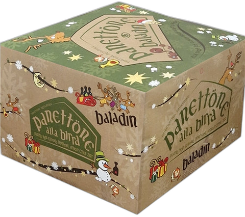 BALADIN PANETTONE XYAUYU GREEN WRAP SULTANAS ONLY 1KG