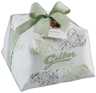 GILBER PANETTONE PEAR & FIG 1KG H/WRAP #737