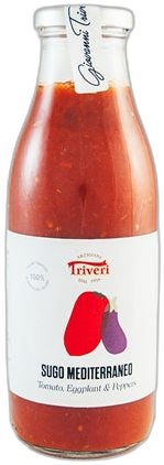 Triveri - Pasta Sauce with Eggplant Sugo Mediterraneo 440g