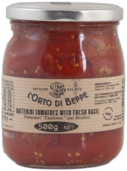 Triveri - Datterini Tomatoes with Basil 500g