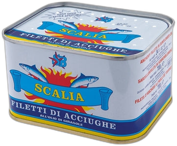 Scalia - Anchovy Fillets in EVOO 700g