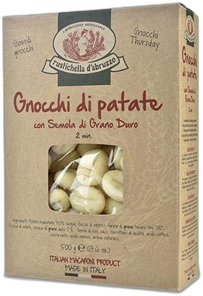 Rustichella - Gnocchi di Patate (Potato Wheat Flour) 500g