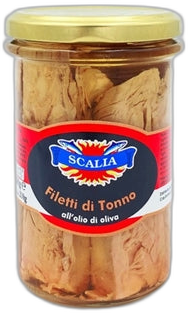 Scalia - Tuna Fillets in Olive Oil 200g