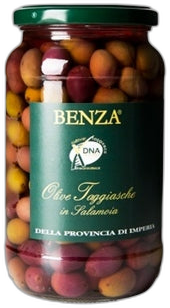 Benza - Taggiasche Ligurian Olives in Brine 200g