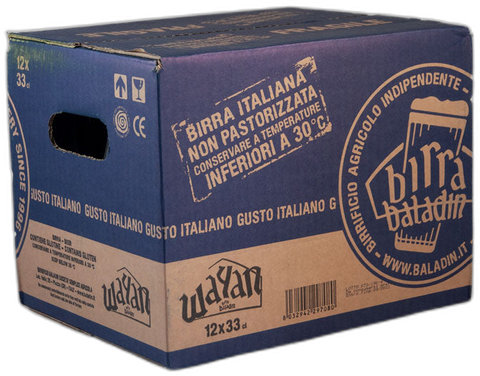 Baladin Beer - Wayan 12 Pack Carton