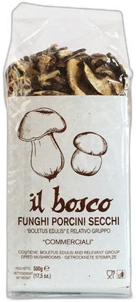 Naturbosco - Porcini Mushrooms - Dried 'Commerciali' 500g