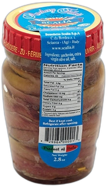 Scalia -  Anchovy Fillets In EVOO 80g