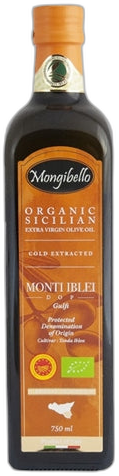 Mongibello - Organic Extra Virgin Olive Oil 750ml