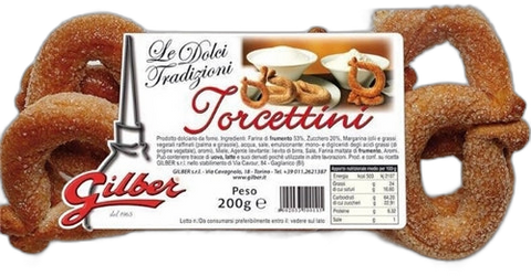 GILBER BISCUITS TORCETTINI 200G #190