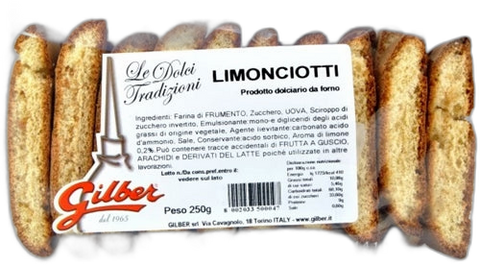 GILBER BISCUITS LIMONCIOTTI 250G #165